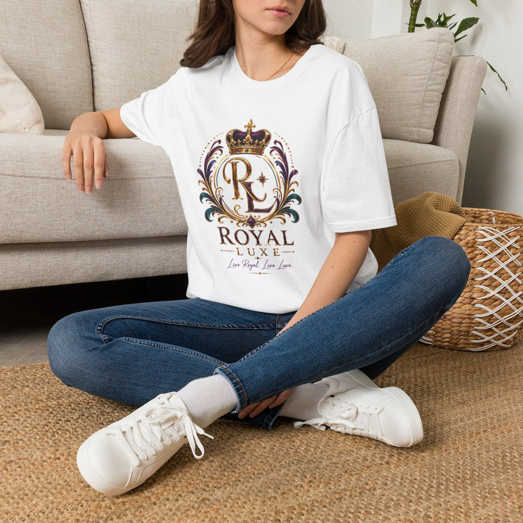 Royal Luxe "Live Royal Live Luxe" Unisex T-Shirt